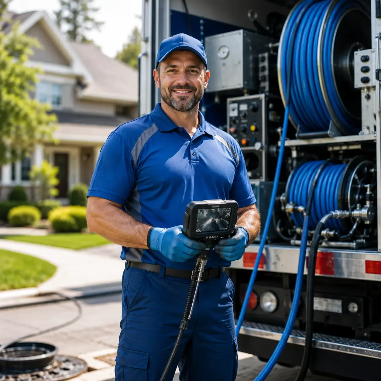 Local outdoor drain cleaning specialists in Plantsville, CT